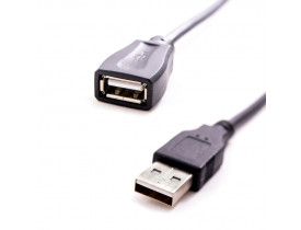 Cabo USB-A macho  X USB-A Fêmea 3m