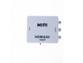 Conversor HDMI para AV com áudio