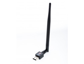 Adaptador USB Wireless N Wi-Fi 150Mbps com Antena Externa