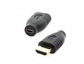 Plug Adaptador HDMI Macho para Micro HDMI fêmea