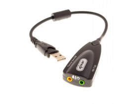 Adaptador de Som USB Knup HB-T130