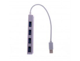 Hub USB 3.0 Tipo C com 4 portas