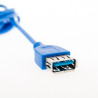 Cabo USB-A macho  X USB-A Fêmea 1,8m Extensão USB 3.0