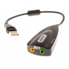 Adaptador de Som USB Knup HB-T130