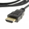 Cabo Conversor HDMI para VGA macho Com Áudio 1,8m