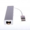 Adaptador Hub USB para Rede RJ45 Fast Ethernet 